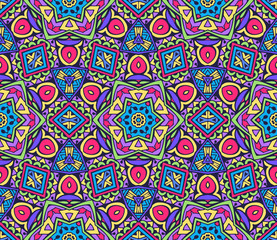 seamless vector colorful Geometric print