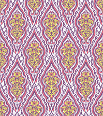Beautiful vector ethnic seamless pattern.