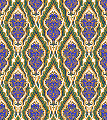 Beautiful vector ethnic seamless pattern.