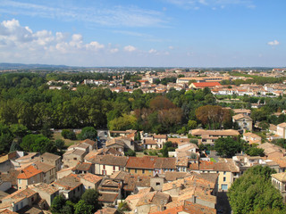 Obraz premium Carcassonne panorama, France