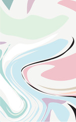 Abstract painting template.