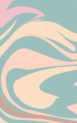 Abstract painting template.