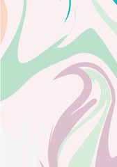 Abstract painting template.