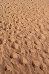 Footprints in the Namib desert - Sossousvlei - Fußspuren im Sand