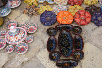 oriental dishes on the east bazaar
