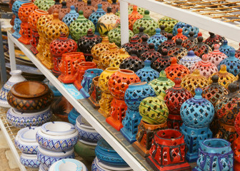 oriental dishes on the east bazaar