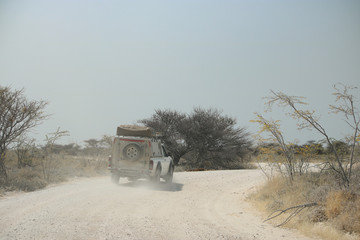 Offroad in Namibia - 4x4 tour on african gravel roads