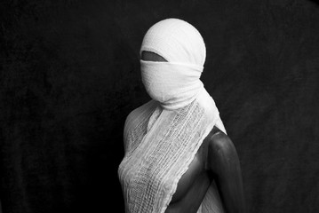 Moslim mannequin arab scarf