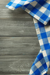 cloth napkin on wood