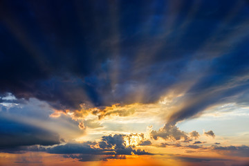 Sky before sunset