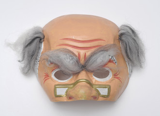Old Man Vintage Halloween Mask