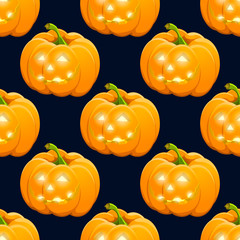 Hand drawnHalloween pampkin. color drawing. Design illustration for poster, flyer .