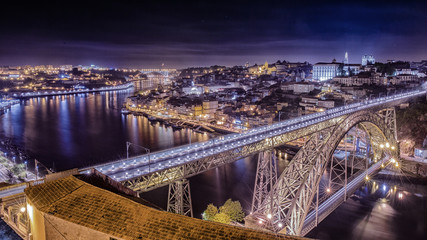 Luiz I Bridge - Porto - obrazy, fototapety, plakaty