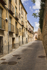 Fototapeta na wymiar Historical buildings in Segovia, Spain