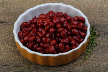 Red canned kidney beans