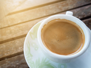 Cup of black coffee 2