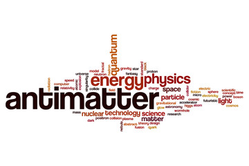 Antimatter word cloud