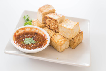 Fried Tofu - healthy food