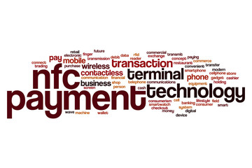 NFC payment word cloud