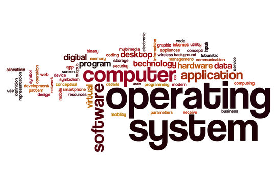 Operating System Word Cloud