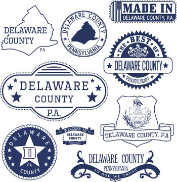 Generic Stamps And Signs Of Delaware County, PA