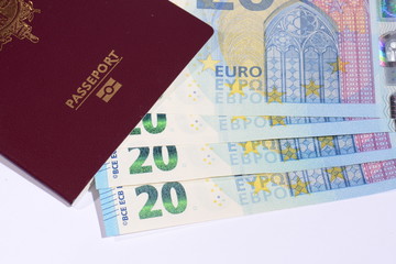 Passeport et devise Euros