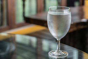 Glass of water