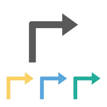 Turn Right Icon