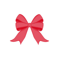 Red bow illustration