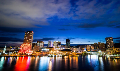 神戸　ベイエリアの夜景