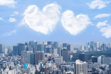 heart cloud Tokyo