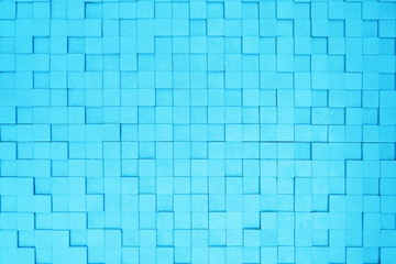 abstract cube background-blue