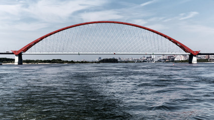 Red bridge