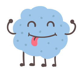 Cute monsters vector character.