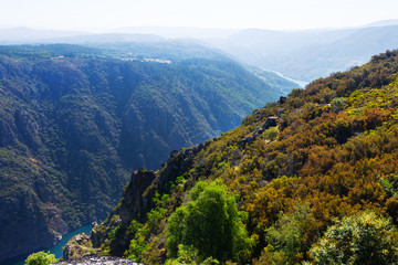 Fototapeta premium Mountains landscape of Galicia