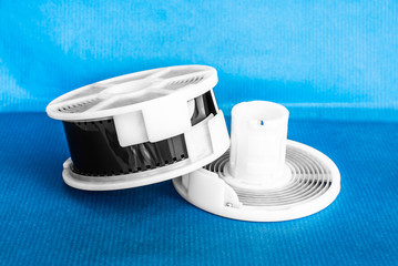 Spiral with photo Film inside