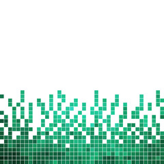 abstract vector square pixel mosaic background