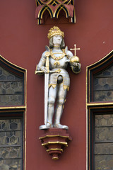 Obraz premium Freiburg, Historisches Kaufhaus, Maximilian I.