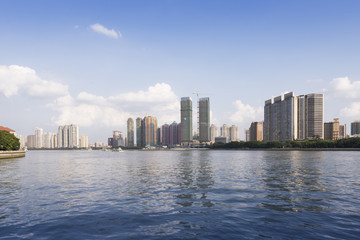 Naklejka premium Guangzhou city in China