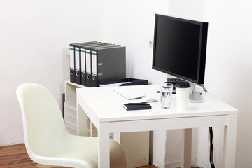 Arbeitsplatz am Computer 