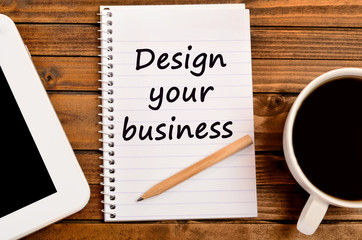 Design your business words