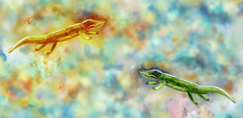 Crocodiles.