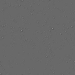 Water transparent drops seamless pattern.