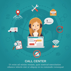 Concept of technical support call center