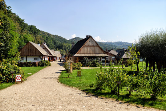  Muzeum Budownictwa Ludowego w Sanoku , Skansen