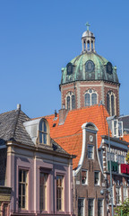 Dome of the Koepelkerk church and facades in Hoorn