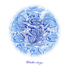 Winter holiday background