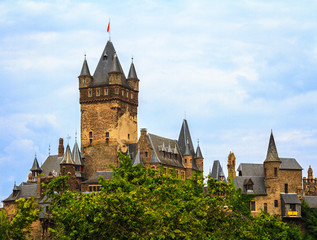 Fototapeta premium Reichsburg Cochem an der Mosel