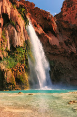 Havasu Falls, natural paradise in the Grand Canyon