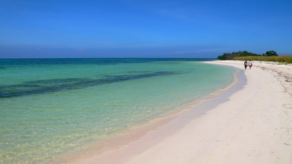  Cayo Jutias beach in the northern seaside of Cuba.